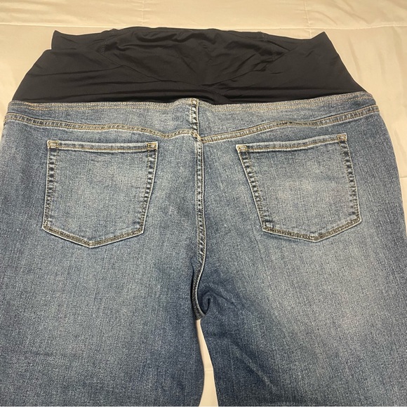 Isabel Maternity Cuffed Skinny Jeans Size 18 - Picture 4 of 4